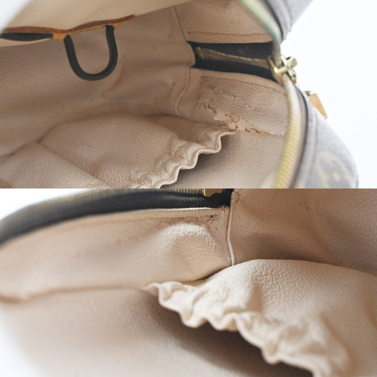 LOUIS VUITTON Spontini 2Way Shoulder Hand Bag Monogram Leather M47500 35CA536