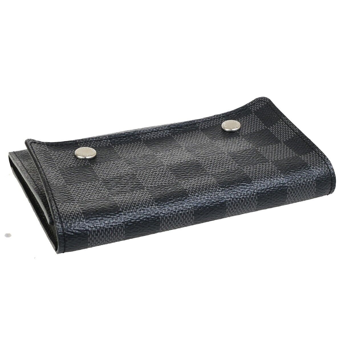 LOUIS VUITTON Compact Modulable Wallet Damier Graphite Black N63083 76KA442