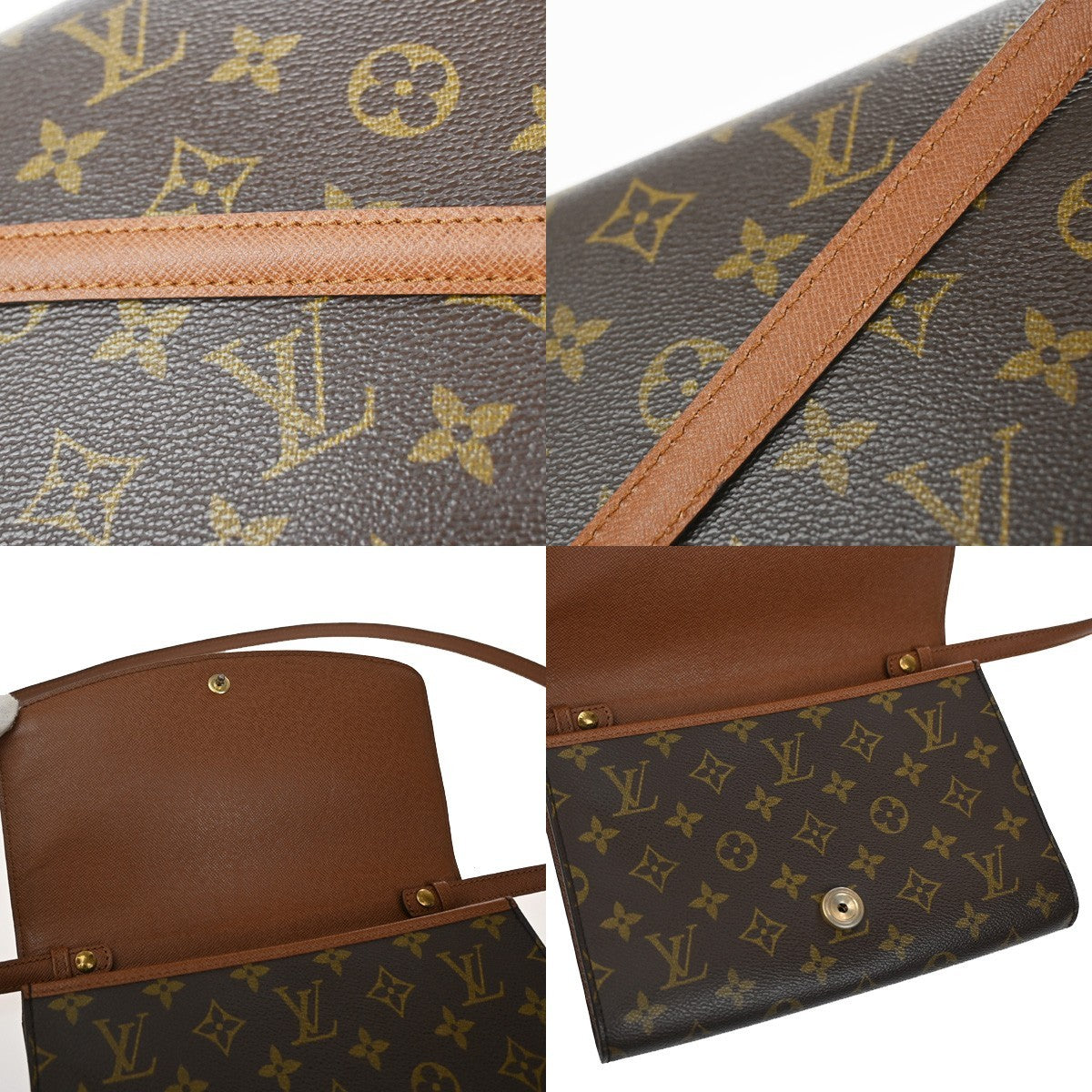 LOUIS VUITTON Bordeaux 24 2Way Shoulder Bag Monogram Leather BN M51798 88KP107