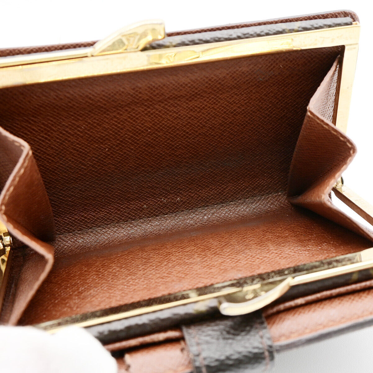 LOUIS VUITTON Porte Monnaie Viennois Bifold Wallet Monogram Brown M61663 01YE809