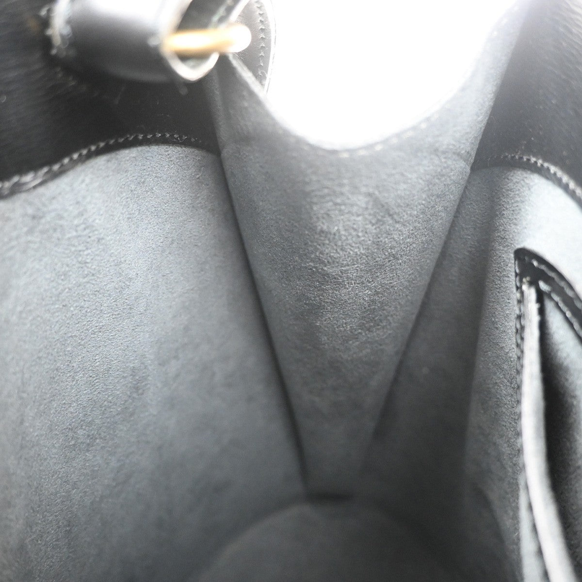 LOUIS VUITTON LV Cluny Shoulder Bag Epi Leather Black France M52252 77MA445