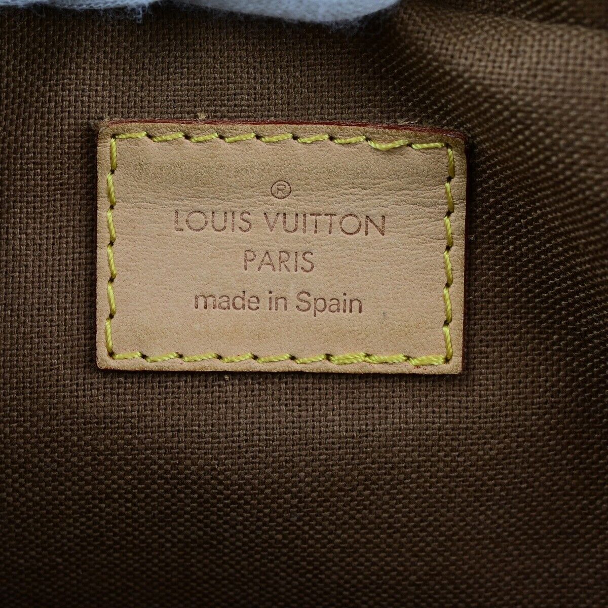 LOUIS VUITTON Sac Bosphore 2way Hand Bag Monogram Leather Brown M40043 54ED348
