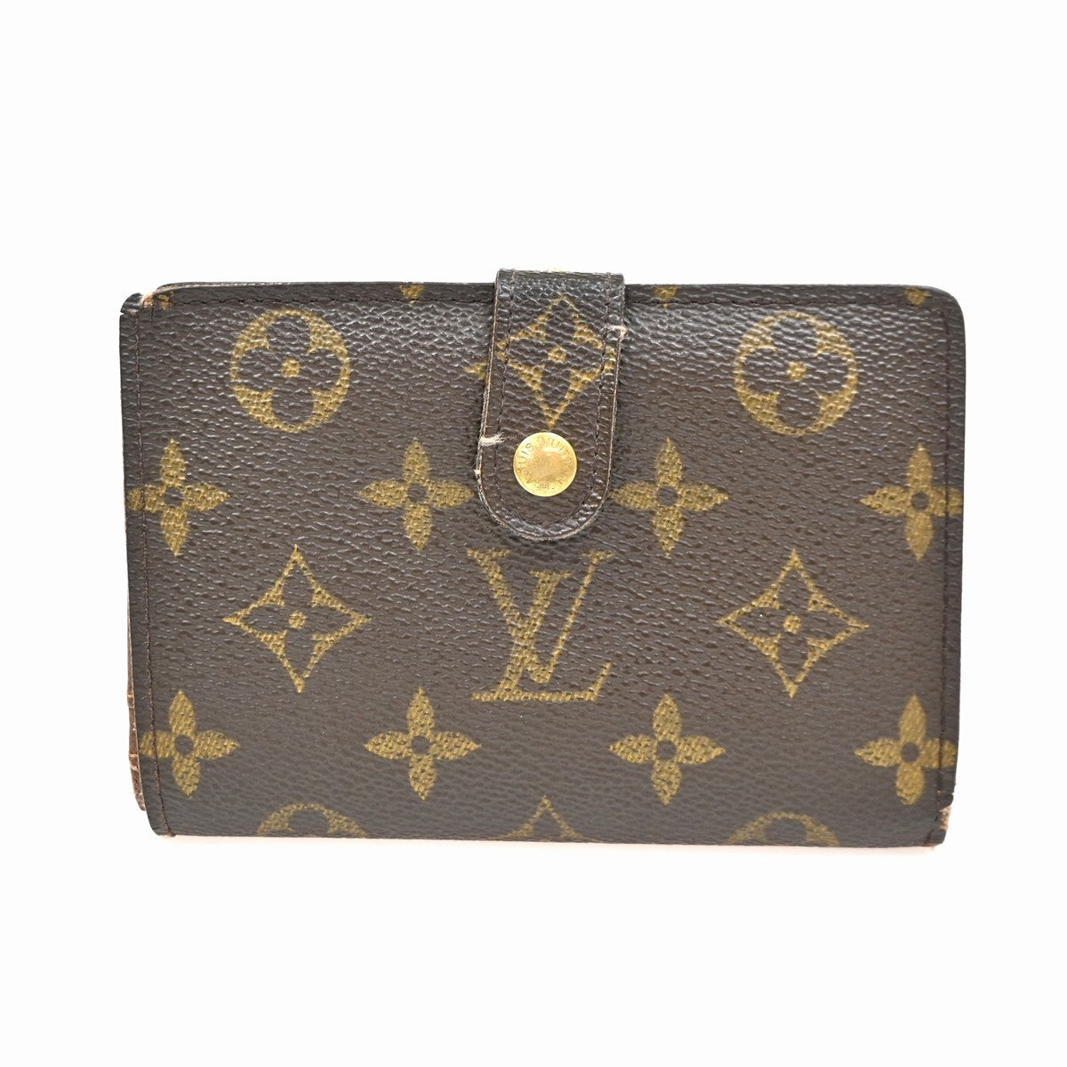 LOUIS VUITTON Portefeuille Viennois Bifold Wallet Monogram Brown M61674 01TA262