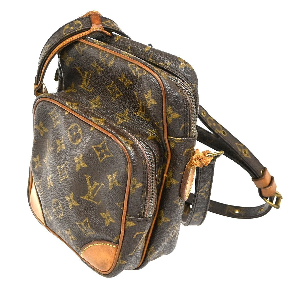 LOUIS VUITTON Amazon Crossbody Shoulder Bag Monogram Leather BN M45236 68KC459