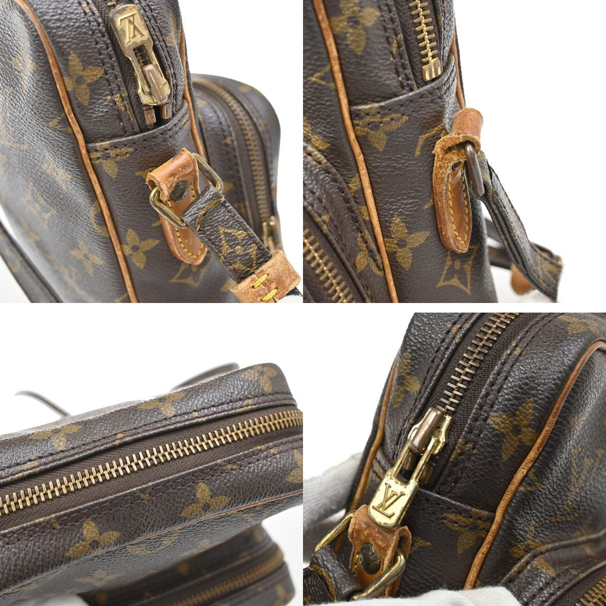 LOUIS VUITTON Amazon Crossbody Shoulder Bag Monogram Leather BN M45236 36FC158