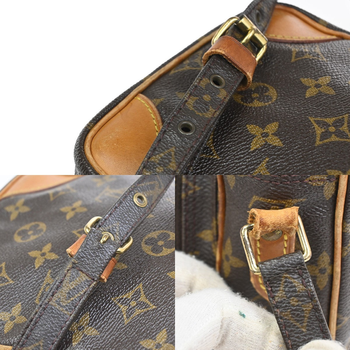 LOUIS VUITTON Amazon Crossbody Shoulder Bag Monogram Leather BN M45236 31CA924