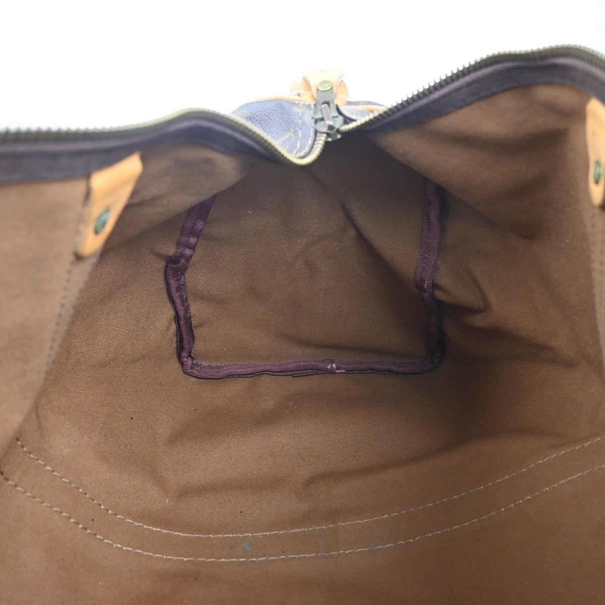 LOUIS VUITTON Keepall 45 Travel Hand Bag Monogram Leather Brown M41428 02CA726