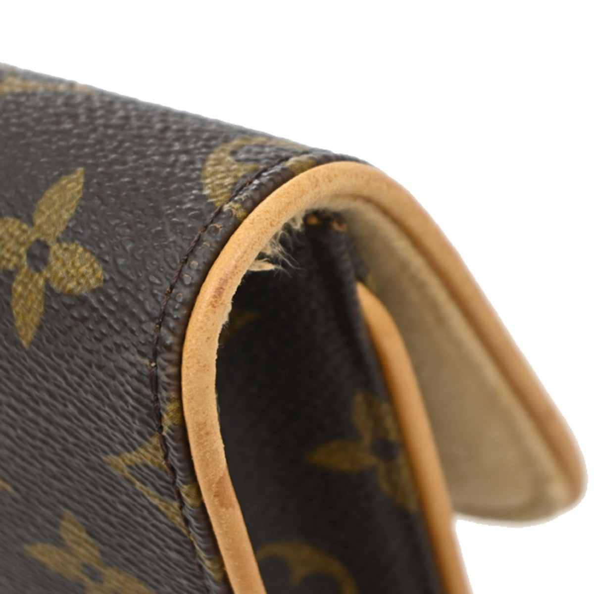 LOUIS VUITTON Pochette Twin GM 2Way Shoulder Bag Monogram Brown M51852 86EG083