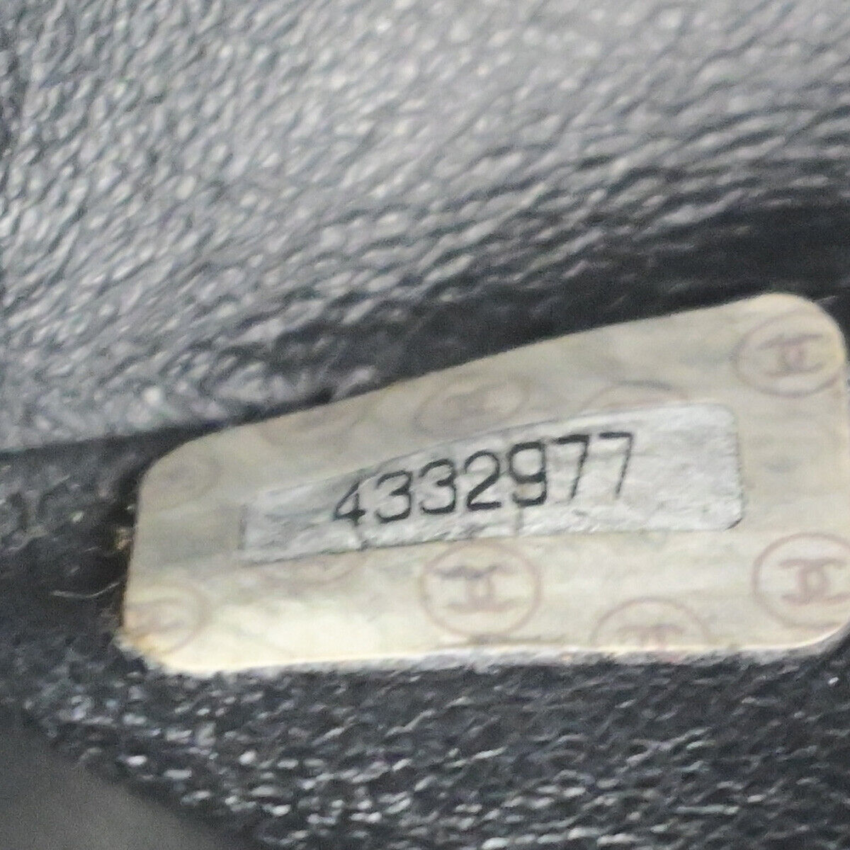 CHANEL CC Logo Matelasse Chain Shoulder Bag Leather Black GHW Vintage 380RK676