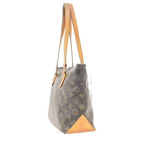 LOUIS VUITTON Cabas Piano Shoulder Bag Monogram Leather Brown M51148 82PA128