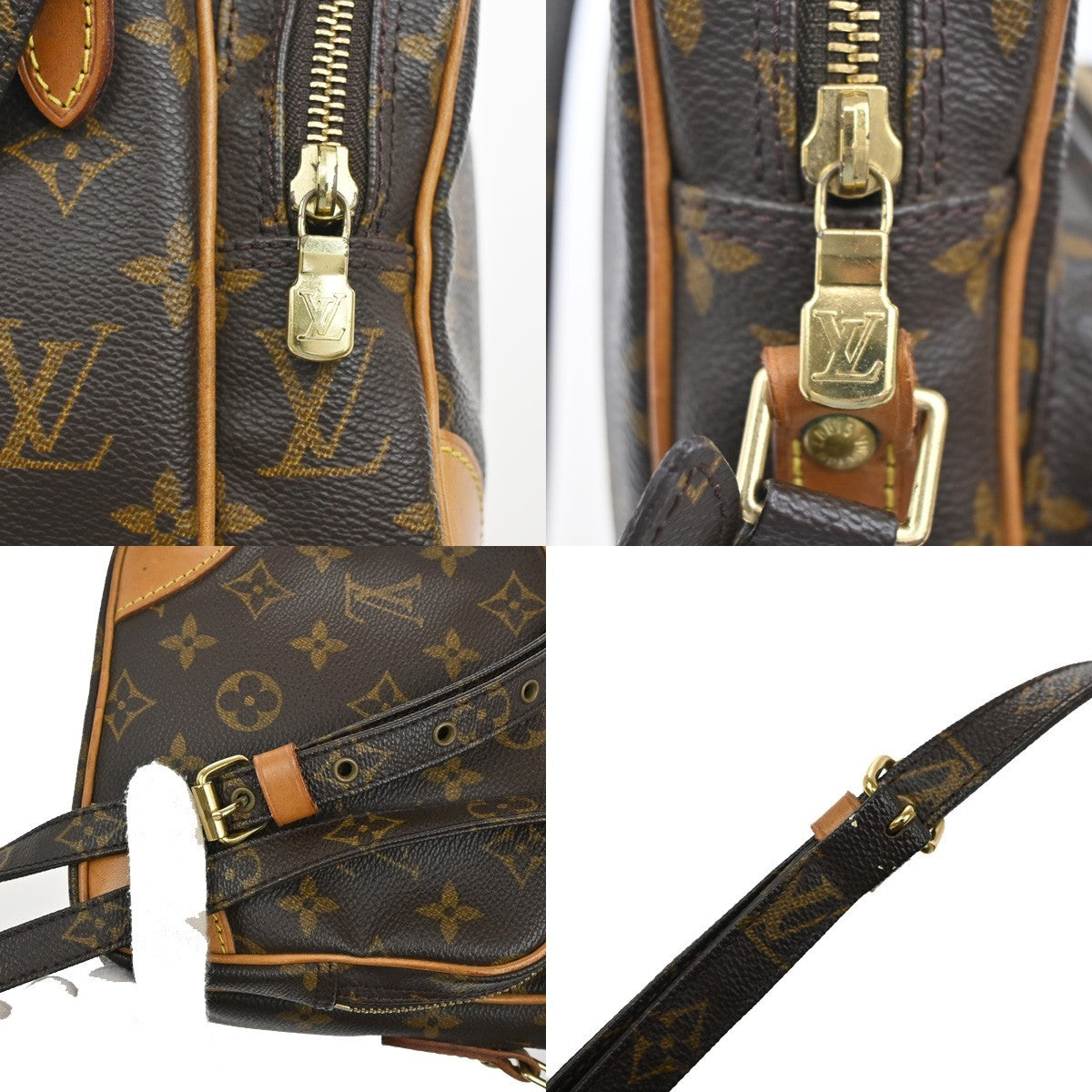 LOUIS VUITTON Amazon Crossbody Shoulder Bag Monogram Leather BN M45236 88CA070