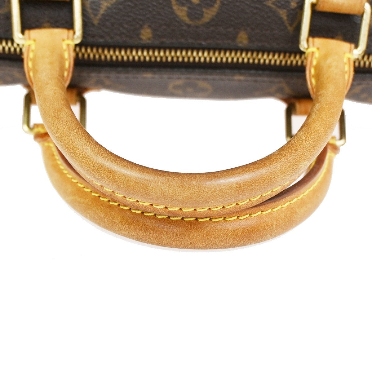 LOUIS VUITTON Speedy 30 Travel Hand Bag Monogram Leather Brown M41526 15CA900