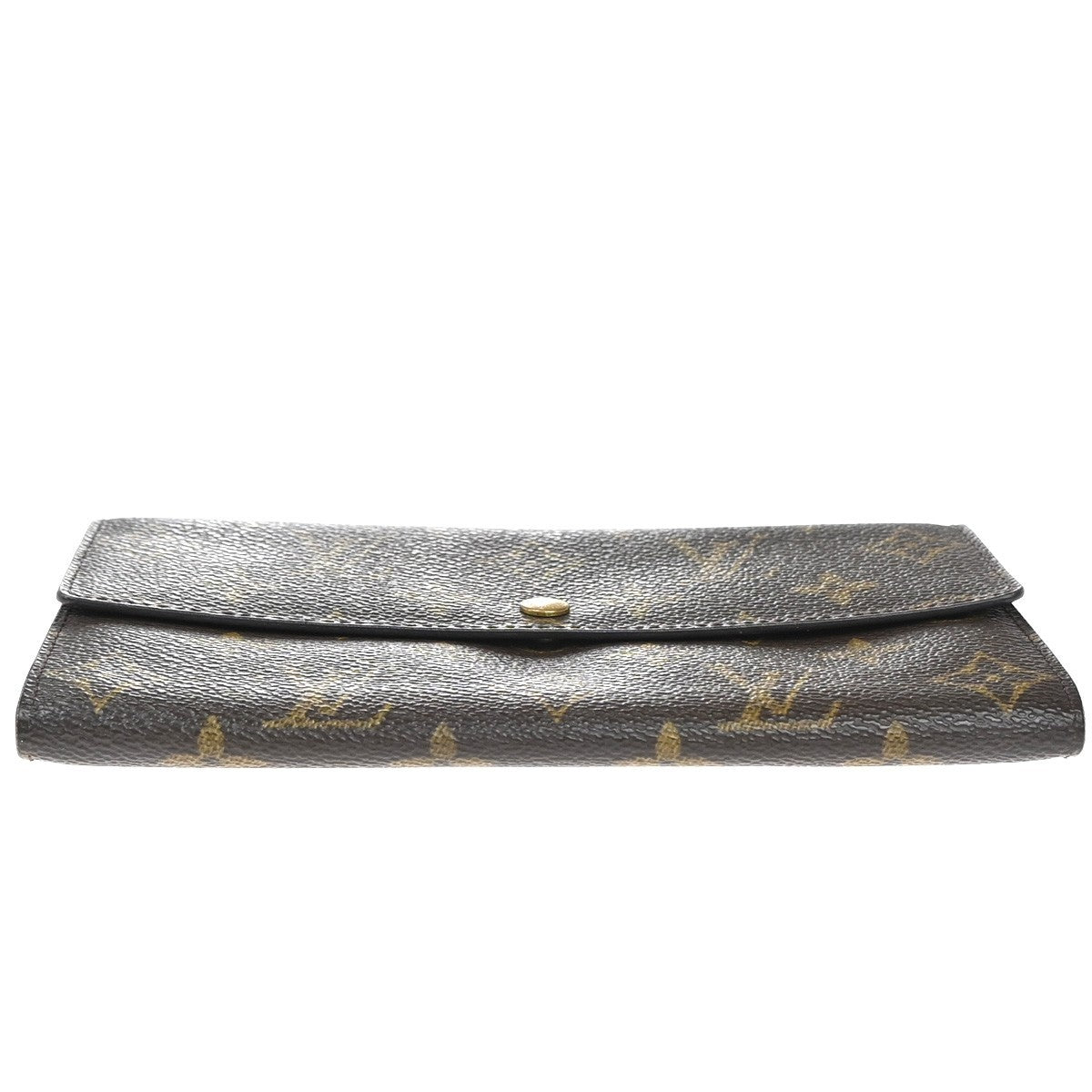 LOUIS VUITTON Porte Monnaie Credit Bifold Wallet Monogram Leather M61725 61KP379