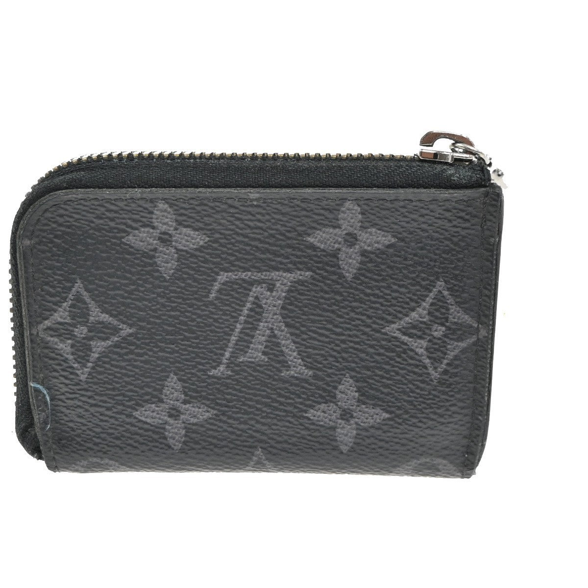 LOUIS VUITTON Port Monnaie Jour Coin Case Monogram Eclipse Black M63536 68KC229