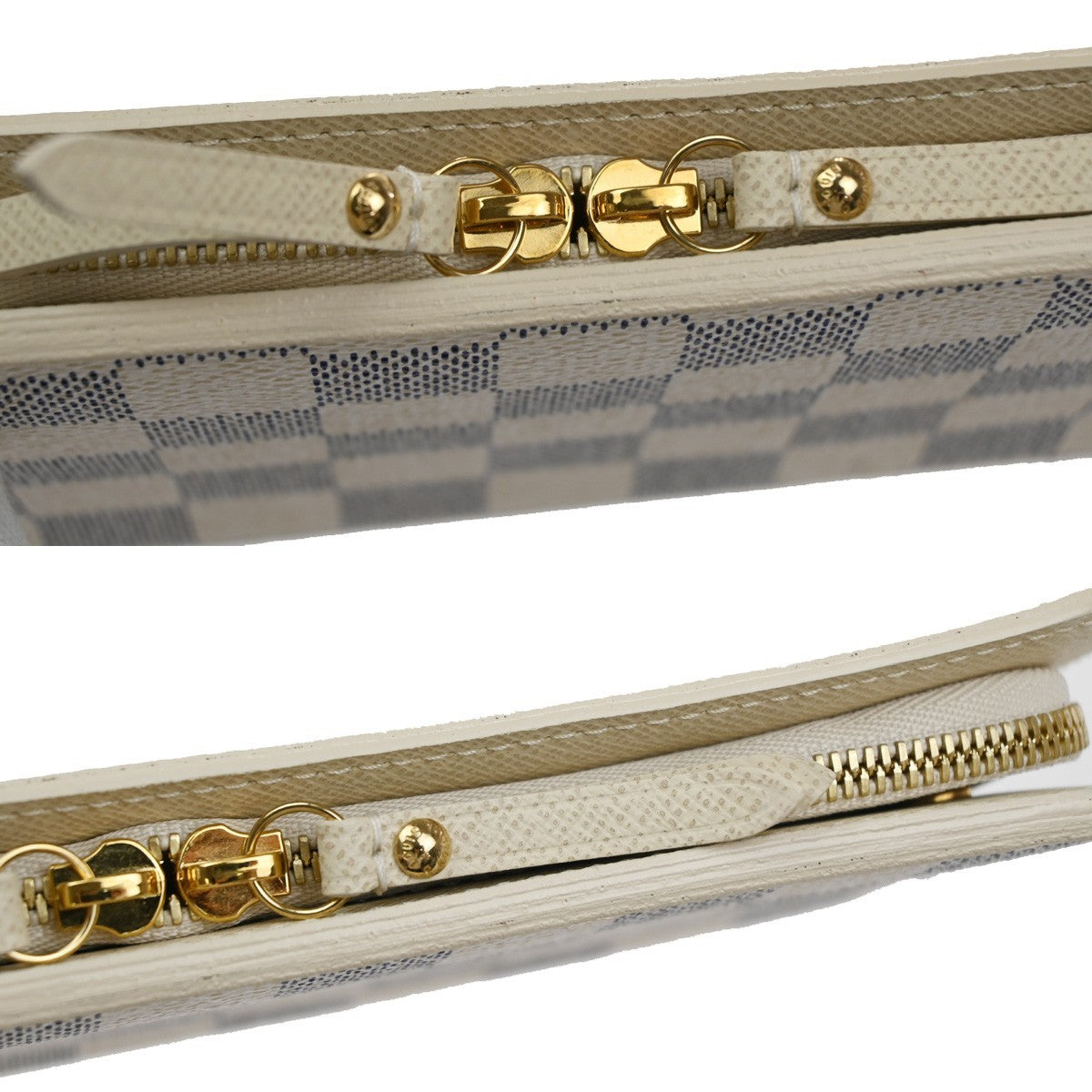 LOUIS VUITTON Portefeuille Insolite Wallet Damier Azur Leather WE N63072 77MA576
