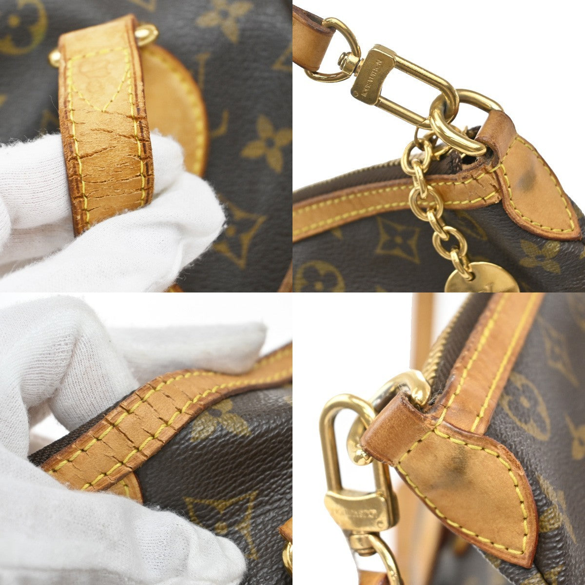 LOUIS VUITTON Palermo PM Shoulder Hand Bag Monogram Leather BN M40145 16EF858