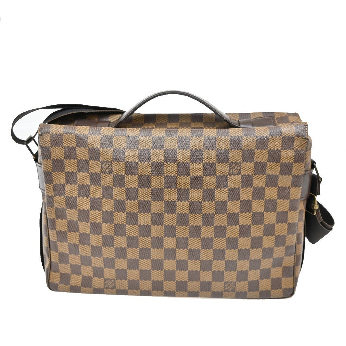 LOUIS VUITTON Broadway Satchel Shoulder Bag Damier Ebene Leather N42270 16TA116