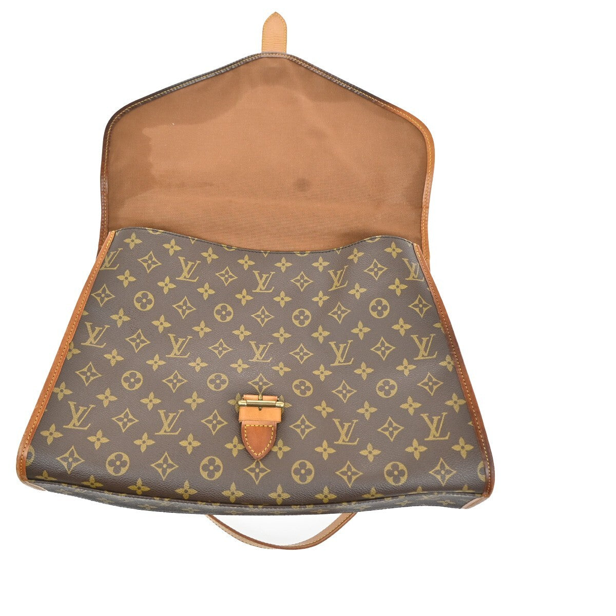LOUIS VUITTON Beverly Hand Bag Briefcase Monogram Leather Brown M51121 77EE237
