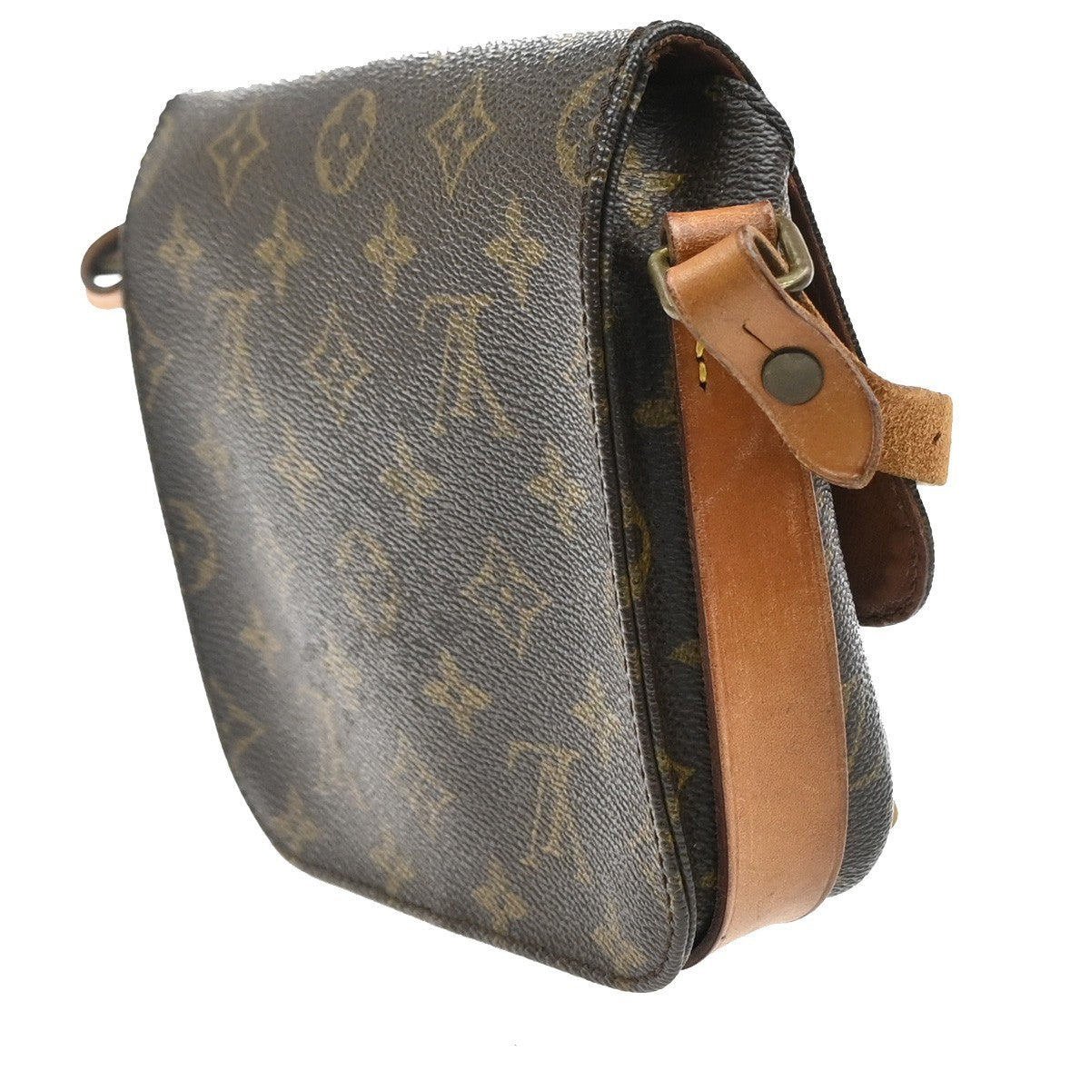 LOUIS VUITTON Mini Cartouchiere Shoulder Bag Monogram Leather BN M51254 36MA565