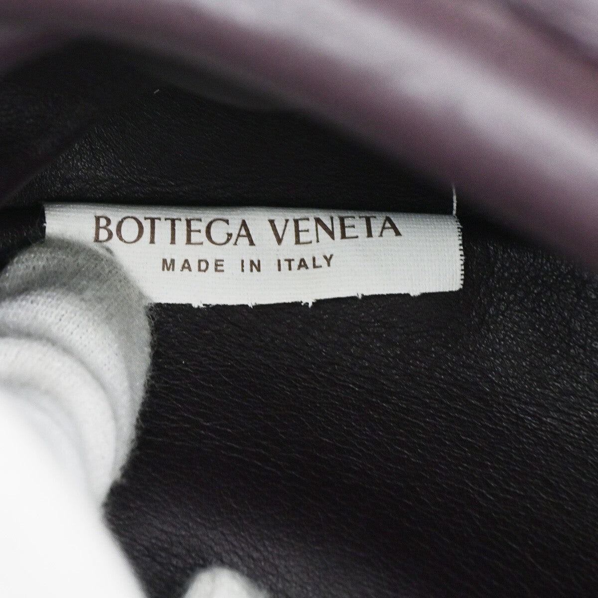 BOTTEGA VENETA Logo The Chain Pouch Body Shoulder Bag Leather BX GHW 609RK530