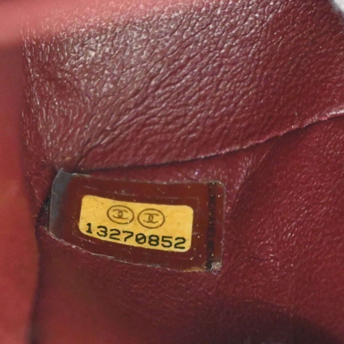 CHANEL CC Matelasse 25 Double Flap Chain Shoulder Bag Leather Gradation 359RJ649