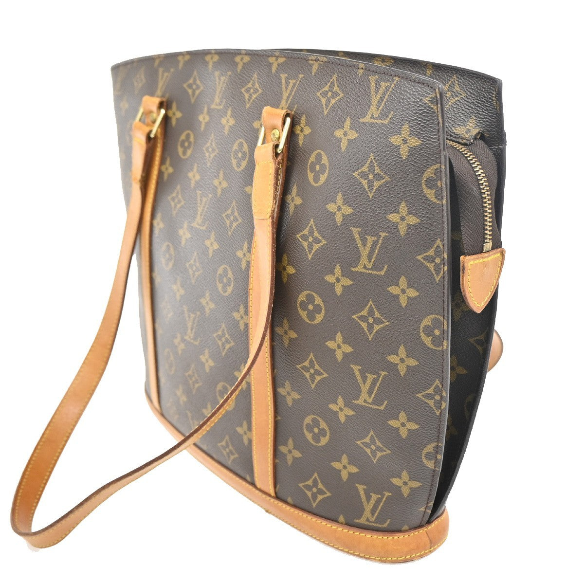 LOUIS VUITTON BABYLONE Shoulder Bag Monogram Leather Brown France M51102 18ZA196