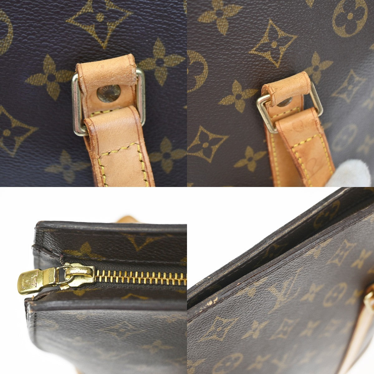 LOUIS VUITTON BABYLONE Shoulder Bag Monogram Leather Brown France M51102 34YH992