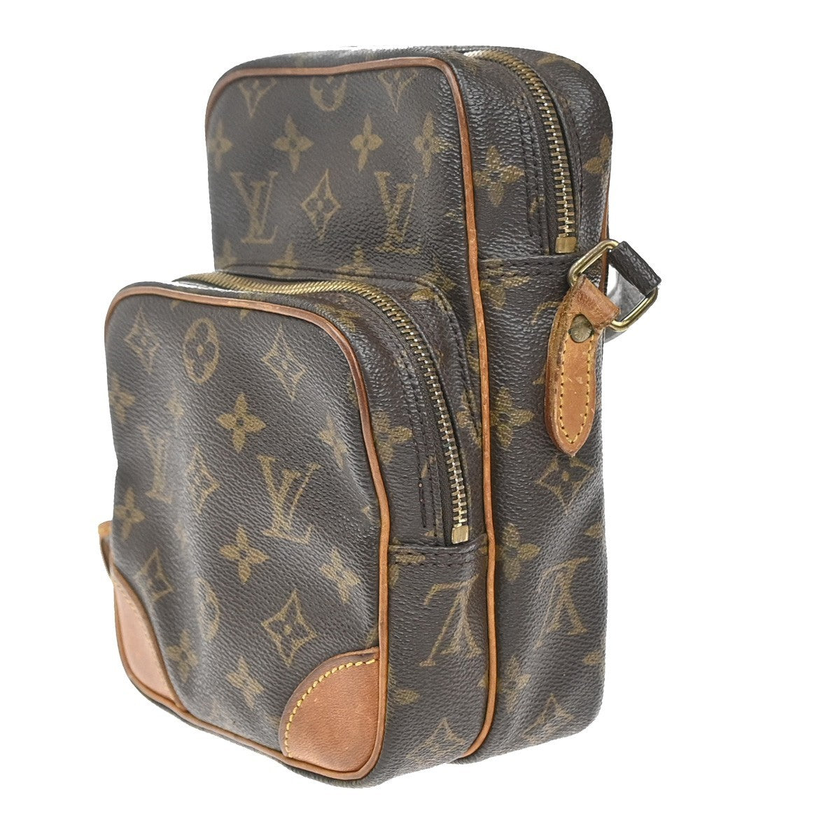 LOUIS VUITTON Amazon Crossbody Shoulder Bag Monogram Leather BN M45236 38KP597