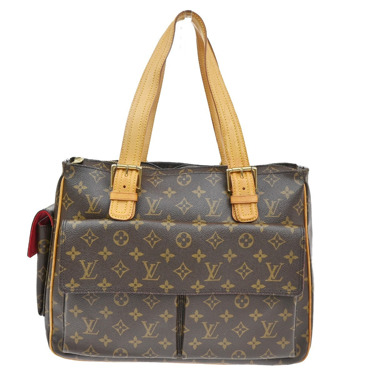LOUIS VUITTON Multipli Cite Hand Bag Monogram Leather Brown  M51162 19SA135