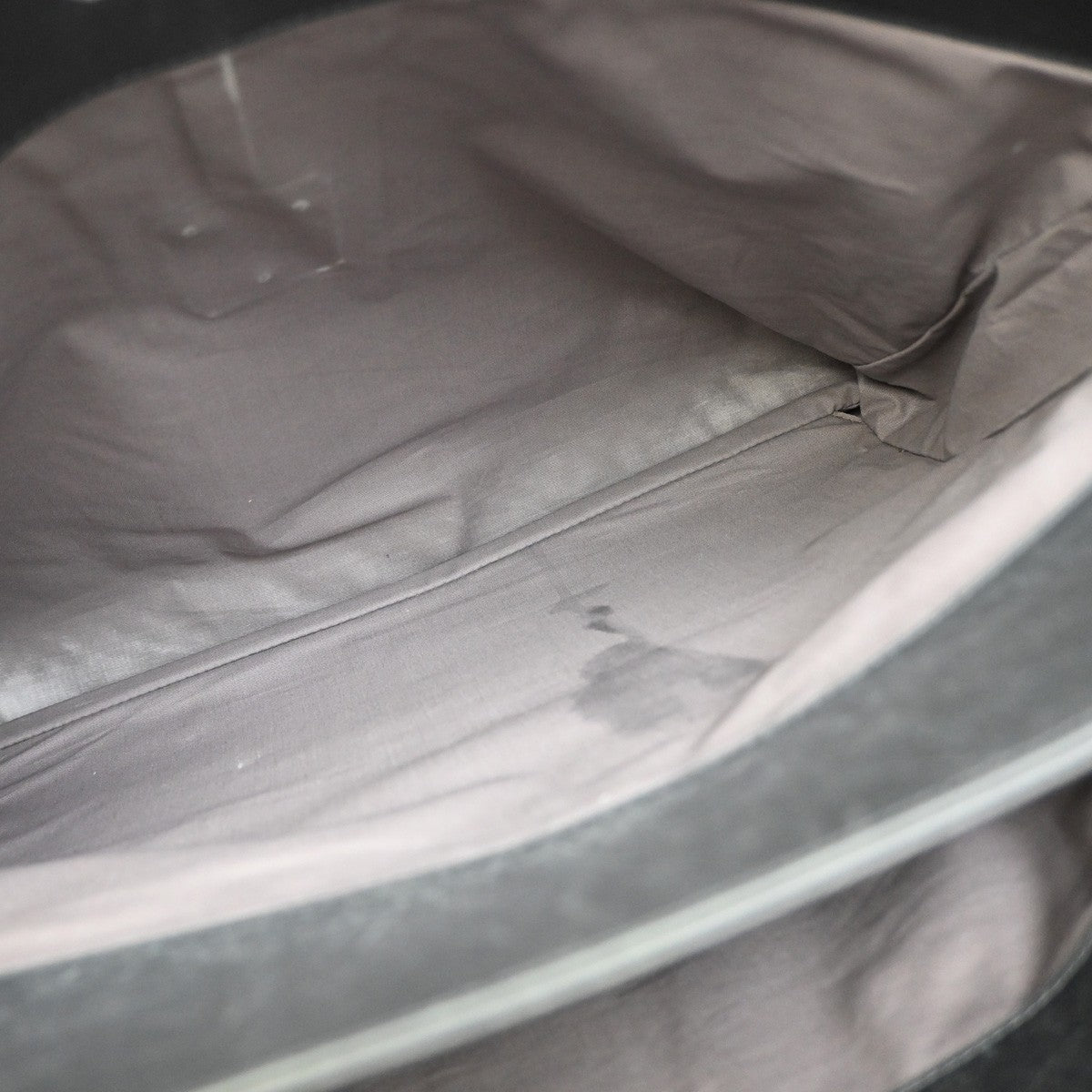 BOTTEGA VENETA Intrecciato Hand Bag Business Bag Leather Gray Italy 31KA816