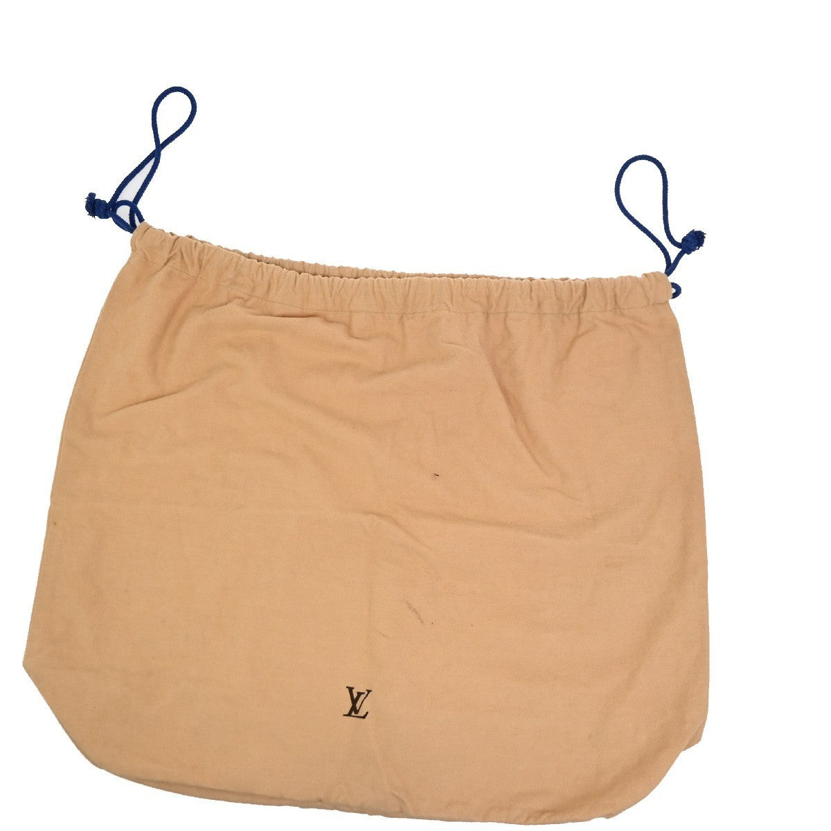 LOUIS VUITTON Logo 10 Set Dust Bag Drawstring Canvas Cotton Beige Brown 09KB864