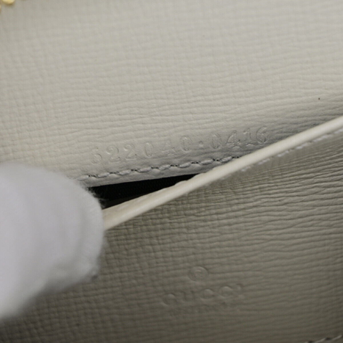 GUCCI Horsebit 1955 GG Pattern Coin Case Wallet Supreme Leather WE BN 79RK736