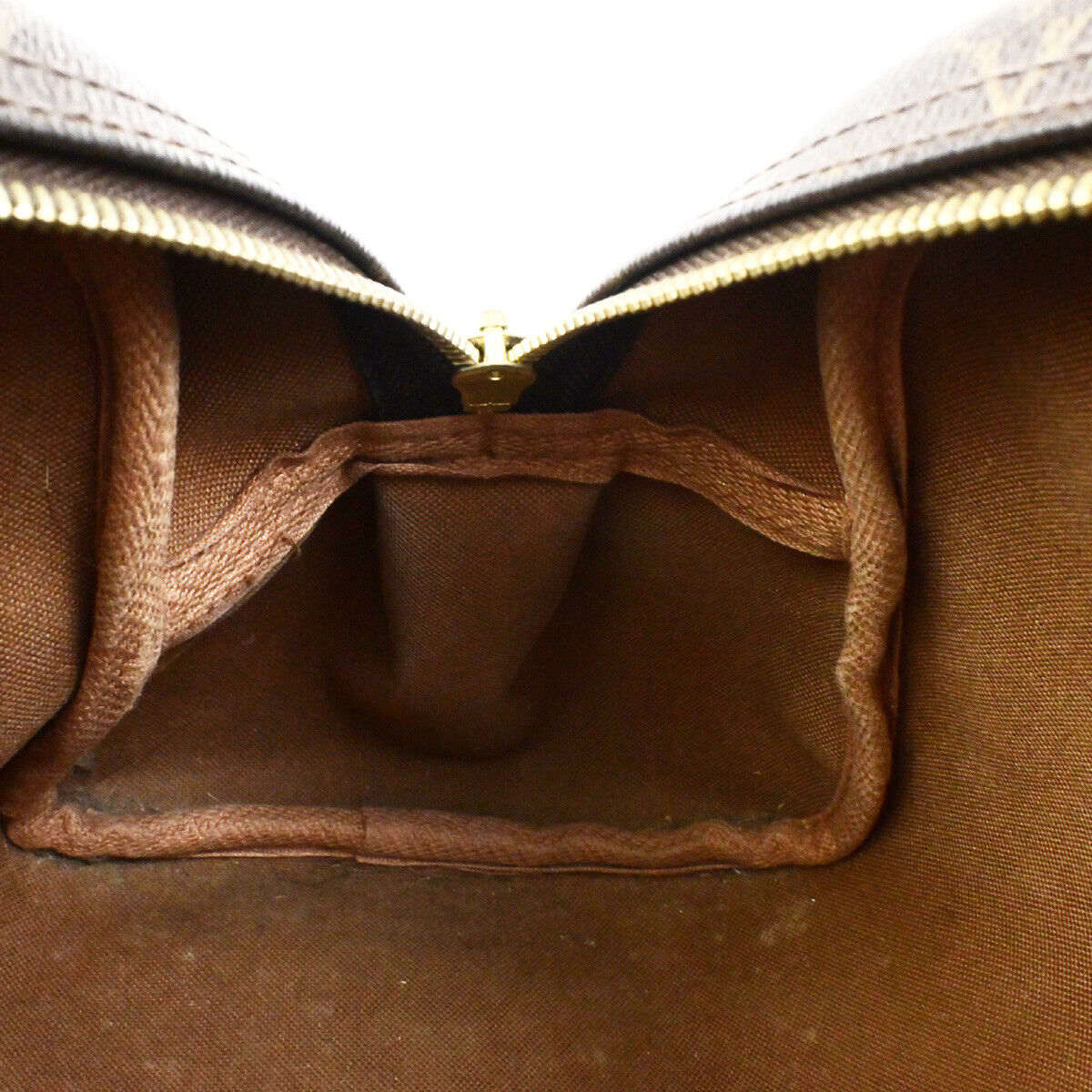 LOUIS VUITTON Montorgueil PM Shoulder Bag Monogram Leather Brown M95565 02SJ548
