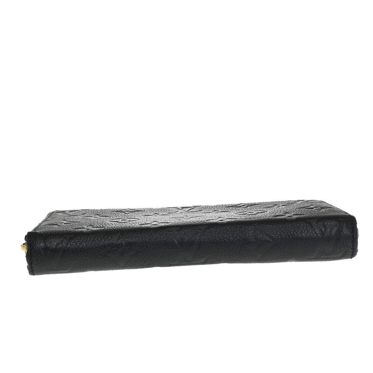 LOUIS VUITTON LV Zippy Long Wallet Monogram Empreinte Balck M93435 32FA522