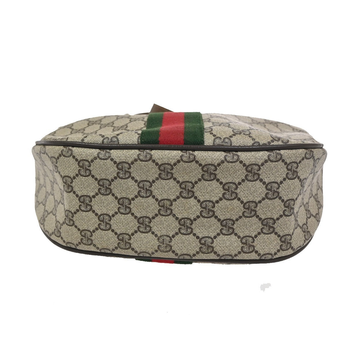 GUCCI Logo GG Pattern Sherry CrossBody Shoulder Bag PVC Leather BN Italy 31CA754