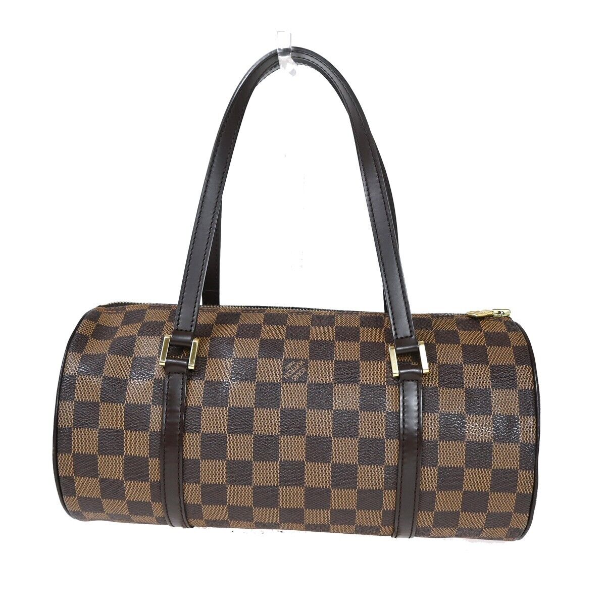 LOUIS VUITTON Papillon 30 Hand Bag Damier Ebene Leather Brown N51303 97FA076