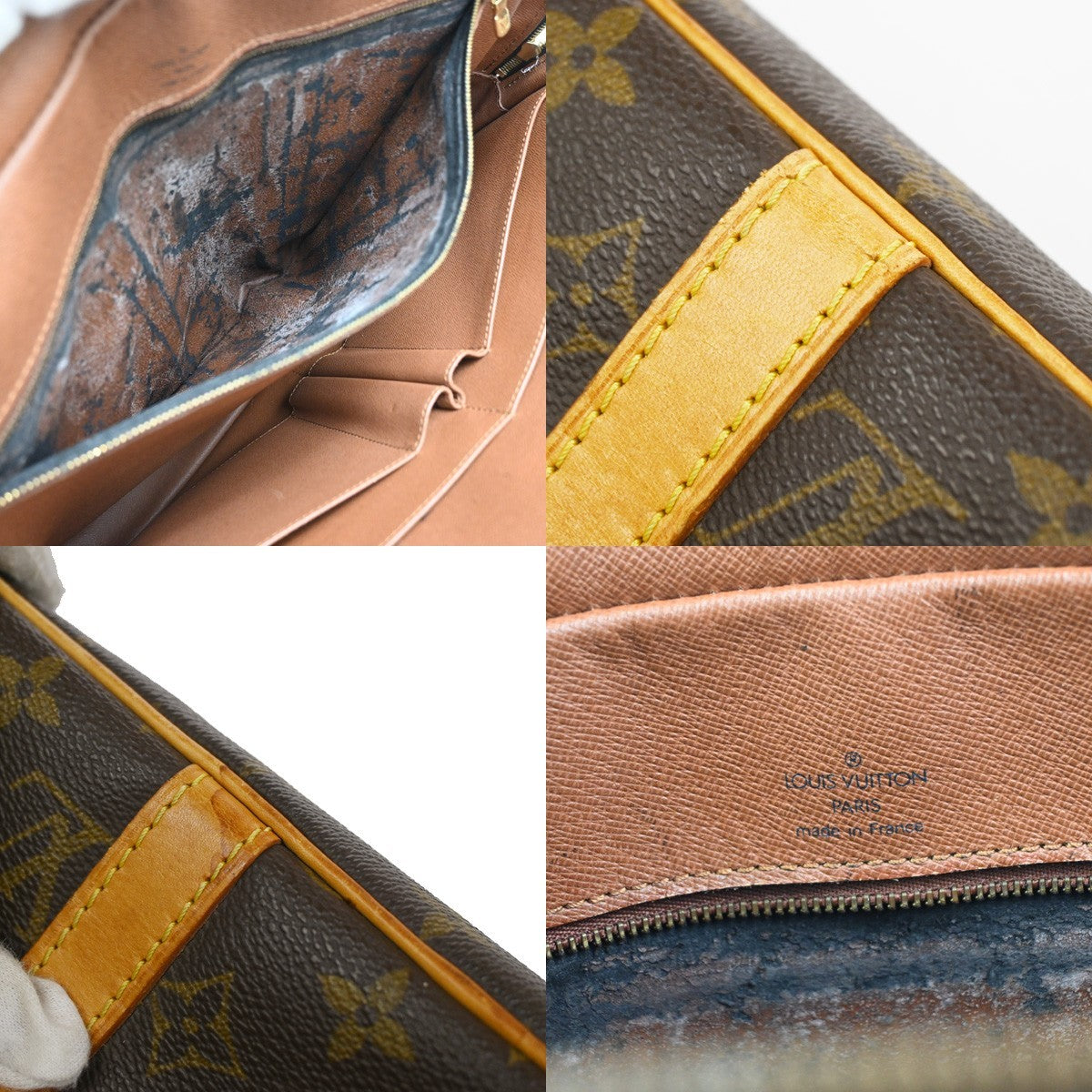 LOUIS VUITTON Porte Documents Voyage Briefcase Hand Bag Monogram M53361 30YJ036