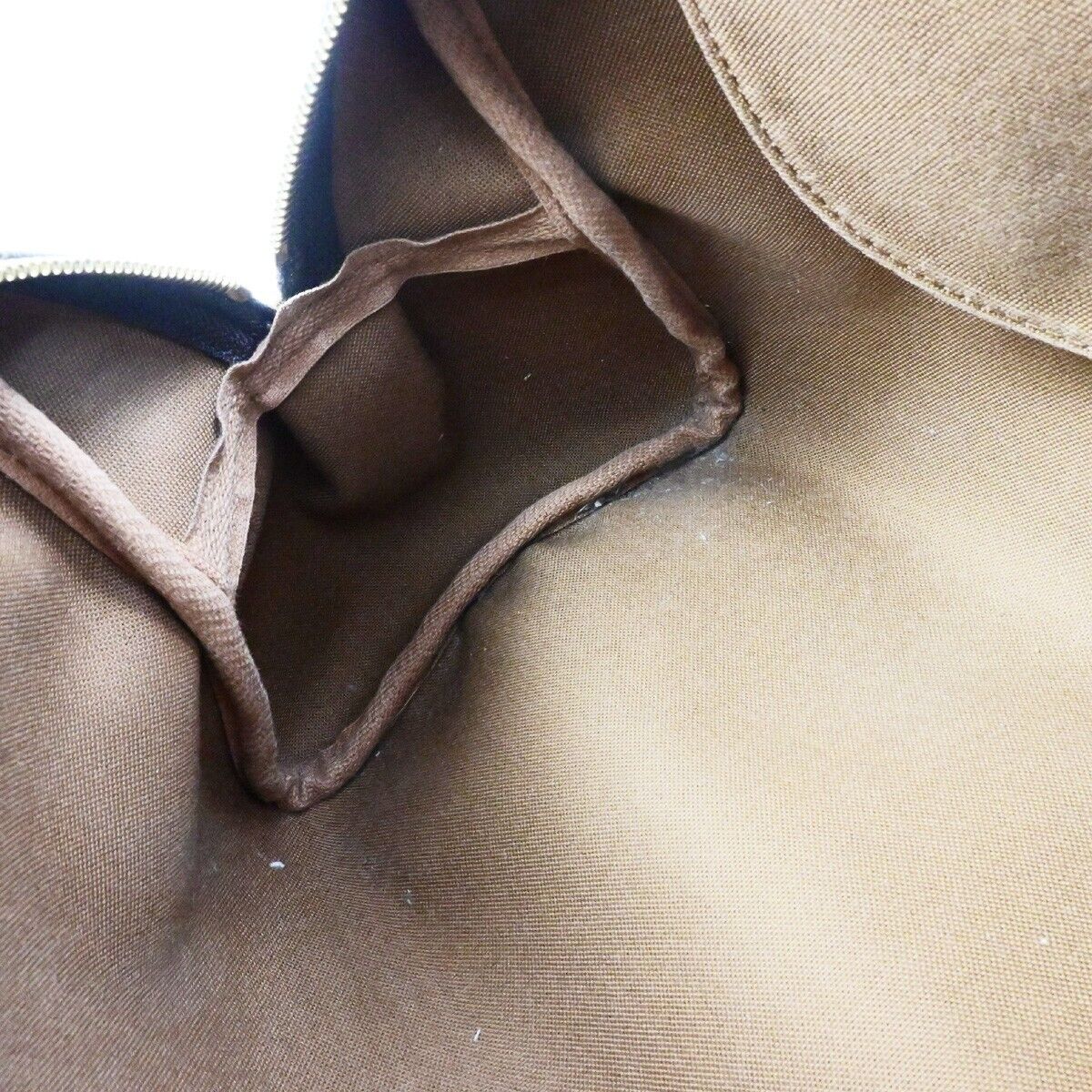 LOUIS VUITTON Montorgueil PM Shoulder Bag Monogram Leather Brown M95565 32ED377