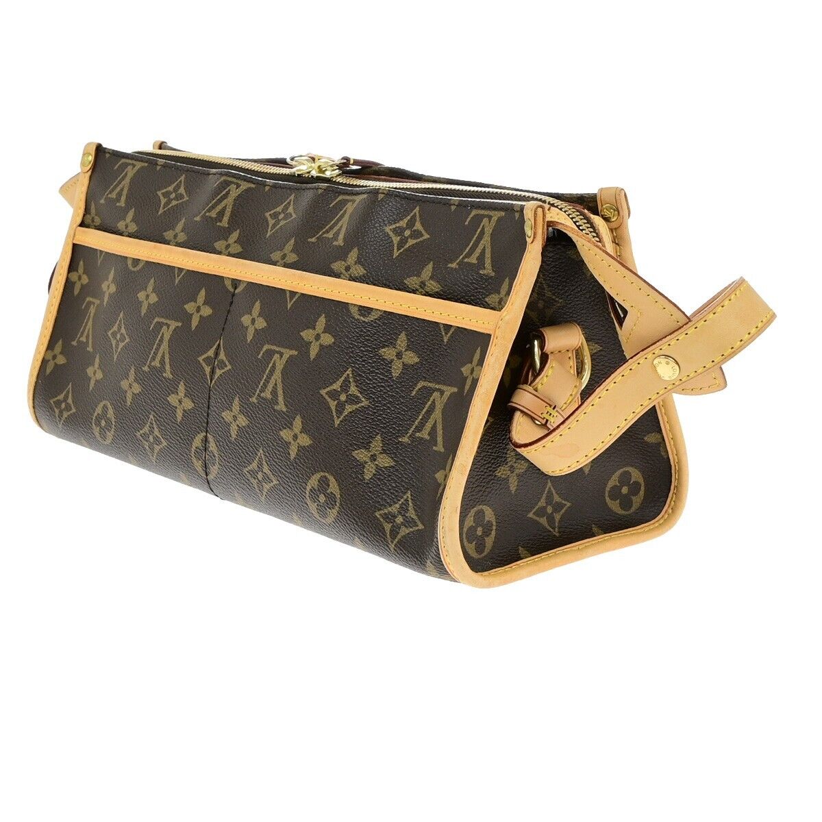 LOUIS VUITTON LV Popincourt Long Shoulder Bag Monogram Brown M40008 40RF231