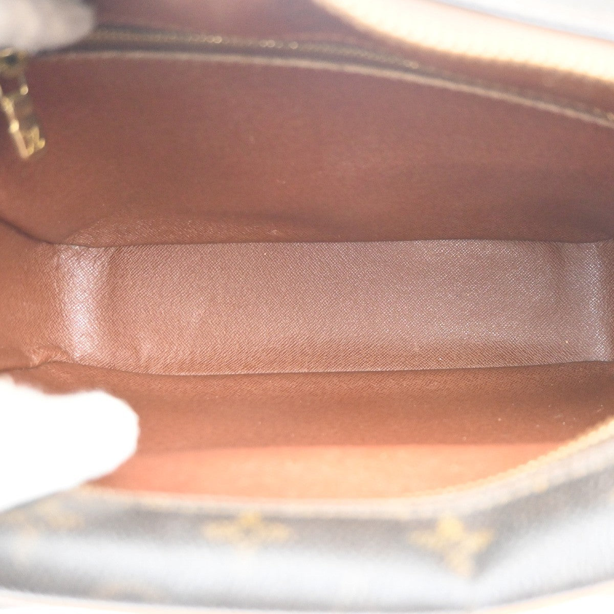 LOUIS VUITTON Nile Crossbody Shoulder Bag Monogram Leather Brown M45244 82MA341
