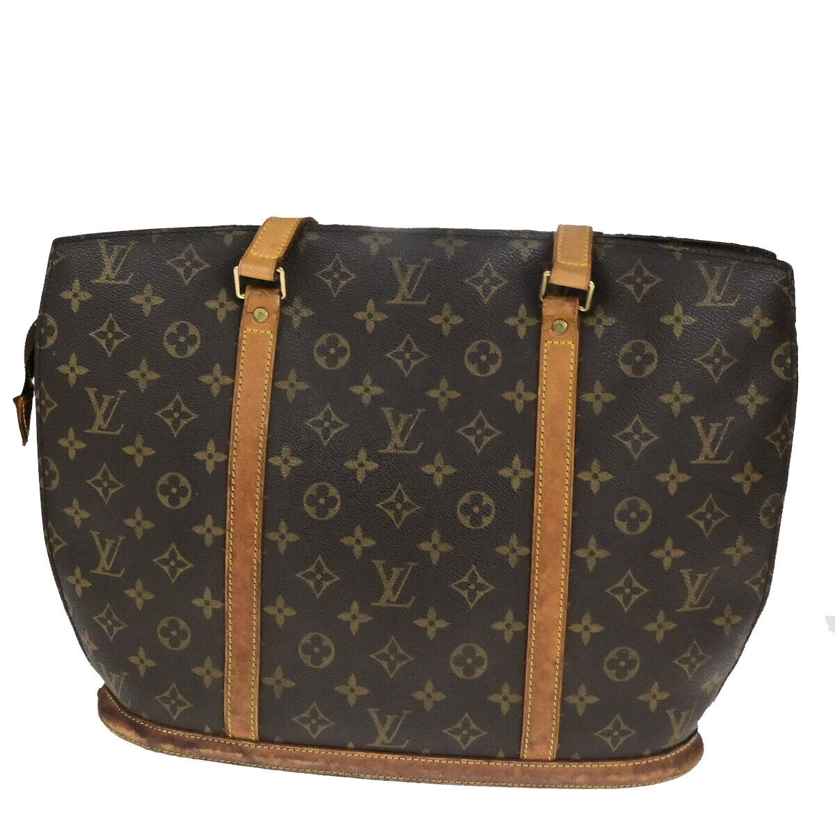 LOUIS VUITTON BABYLONE Shoulder Bag Monogram Leather Brown France M51102 61YG685