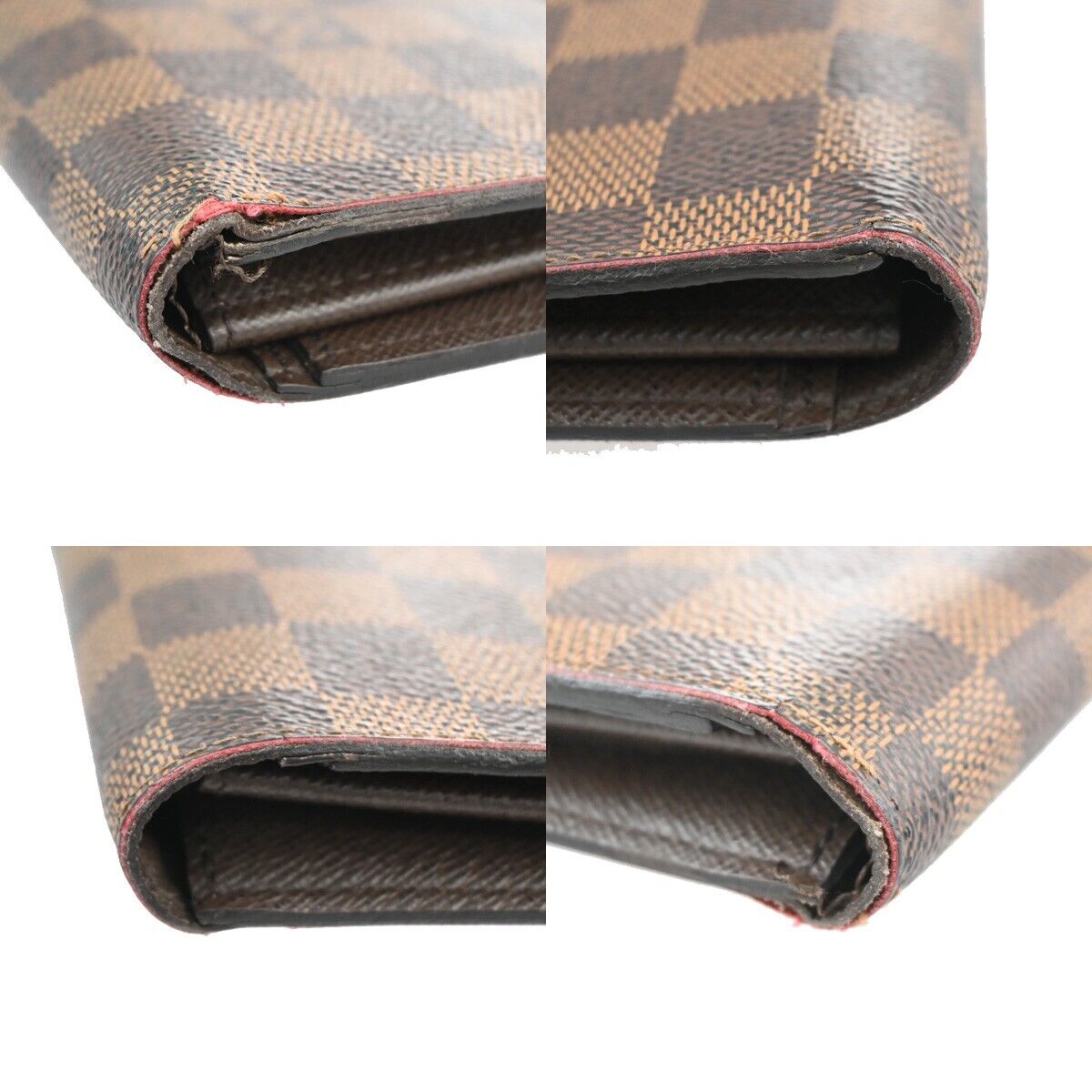 LOUIS VUITTON Portefeuille Brazza Wallet Bifold Damier Ebene BN N60017 04EA883