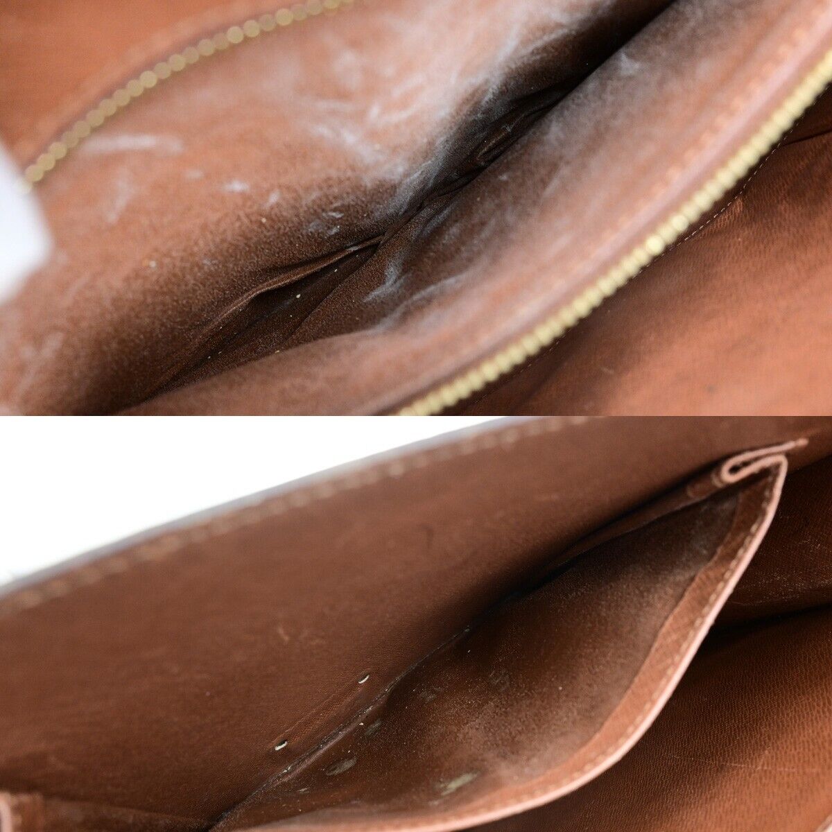 LOUIS VUITTON Porte Documents Bandouliere Hand Bag Monogram Brown M53338 05EC715