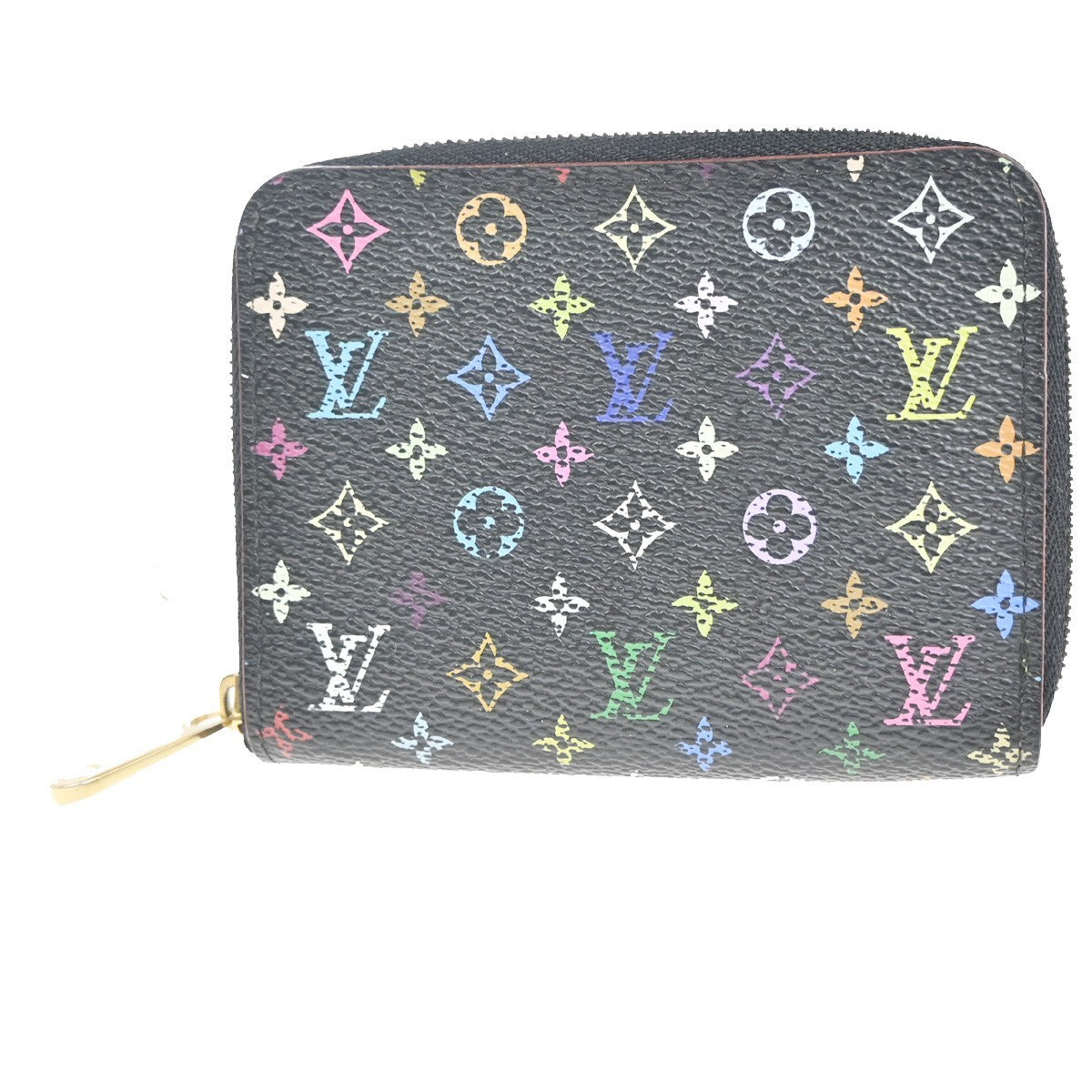 LOUIS VUITTON Zippy Coin Card Case Monogram Multi Leather BK M66549 32KC439