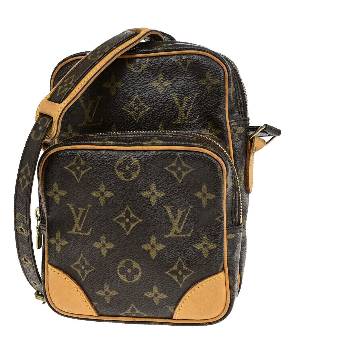 LOUIS VUITTON Amazon Crossbody Shoulder Bag Monogram Leather BN M45236 10SJ031