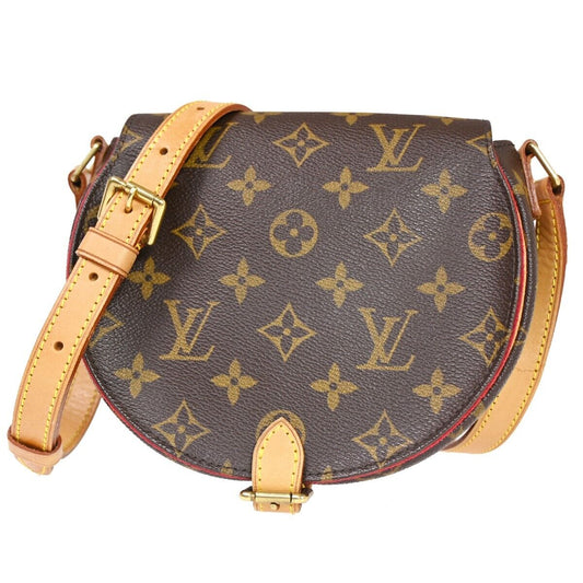 LOUIS VUITTON Tambourine Shoulder Bag Monogram Leather Brown M51179 638HB460