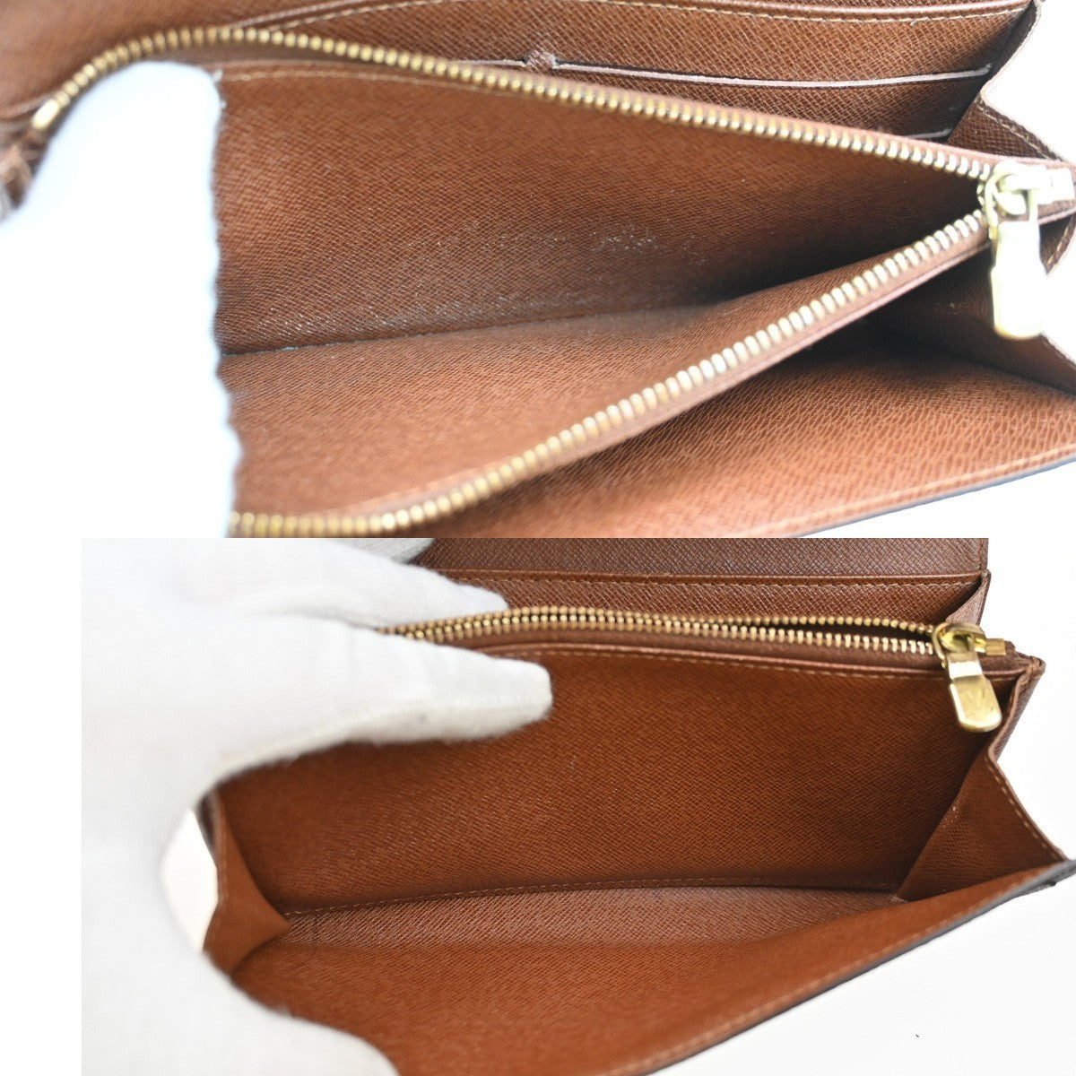 LOUIS VUITTON Porte Monnaie Credit Wallet Monogram Leather BN M61726 33SA094