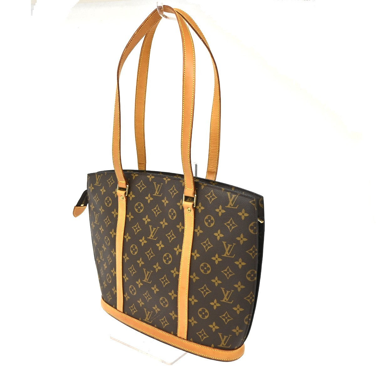 LOUIS VUITTON BABYLONE Shoulder Bag Monogram Leather Brown France M51102 73KC195