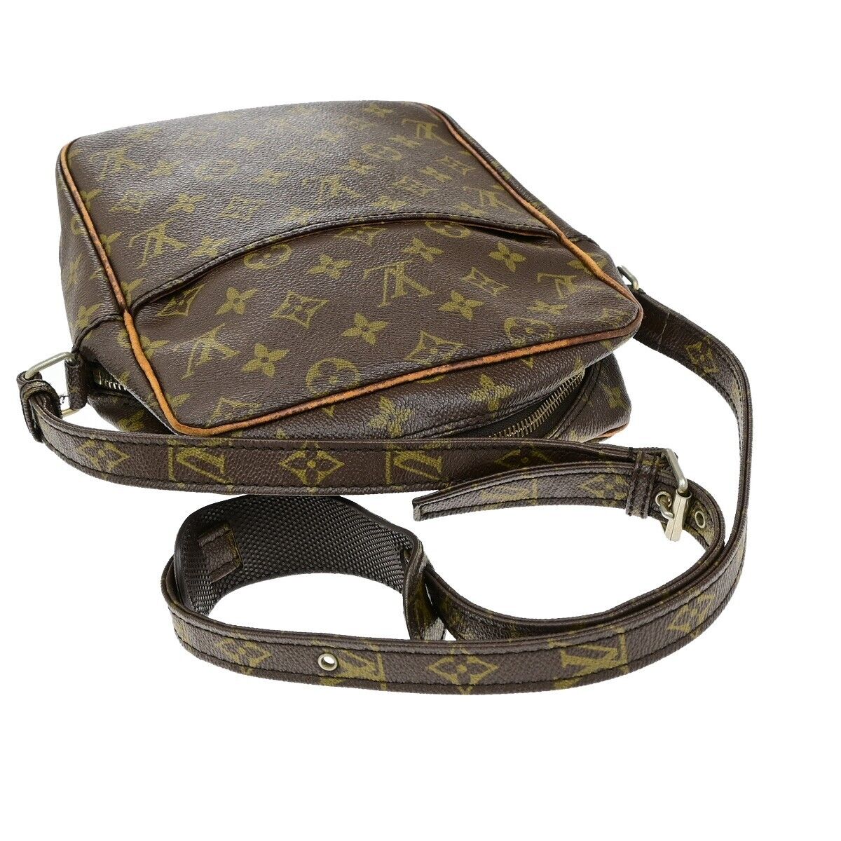 LOUIS VUITTON Petit Marceau Shoulder Bag Monogram Leather Brown M40264 05ED960
