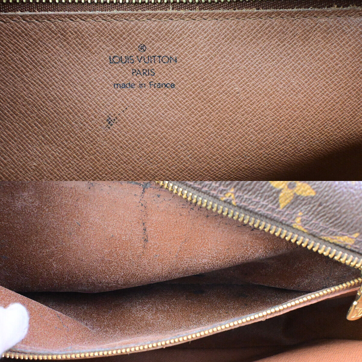 LOUIS VUITTON Trocadero 30 Shoulder Bag Monogram Leather Brown M51272 04SJ534